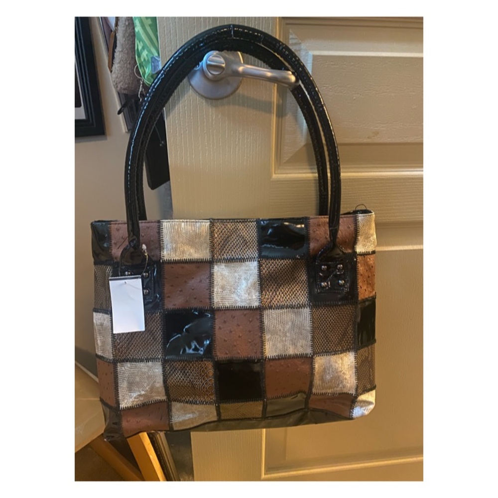 DEADSTOCK BBAG PATCHWORK CHECKERED BAG